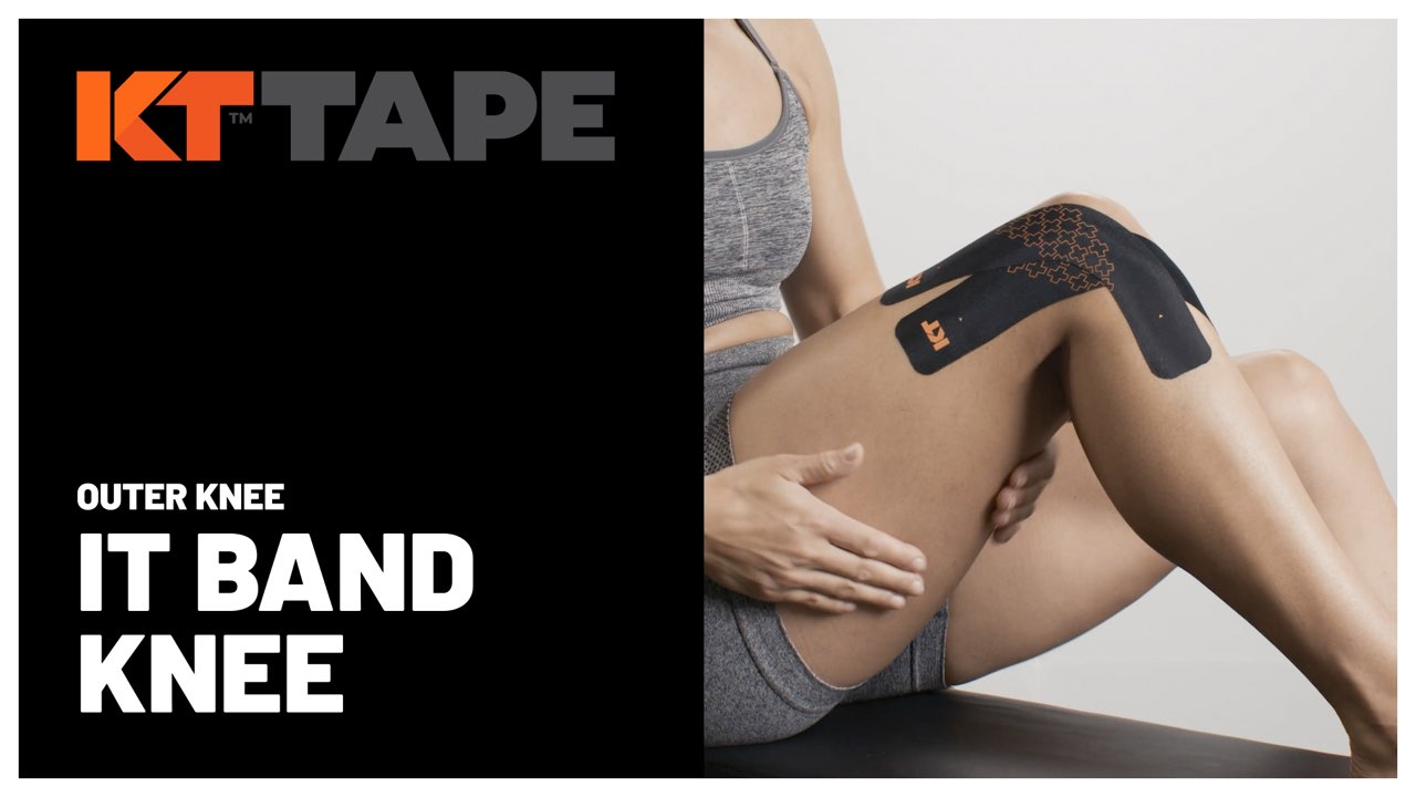 Outer Knee KT Tape  How to Tape Knee for Stability & Relief