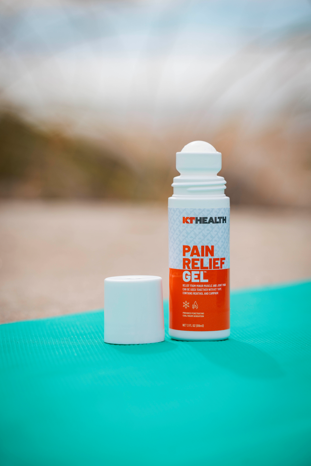 KT Health Pain Relief Roll-On Gel
