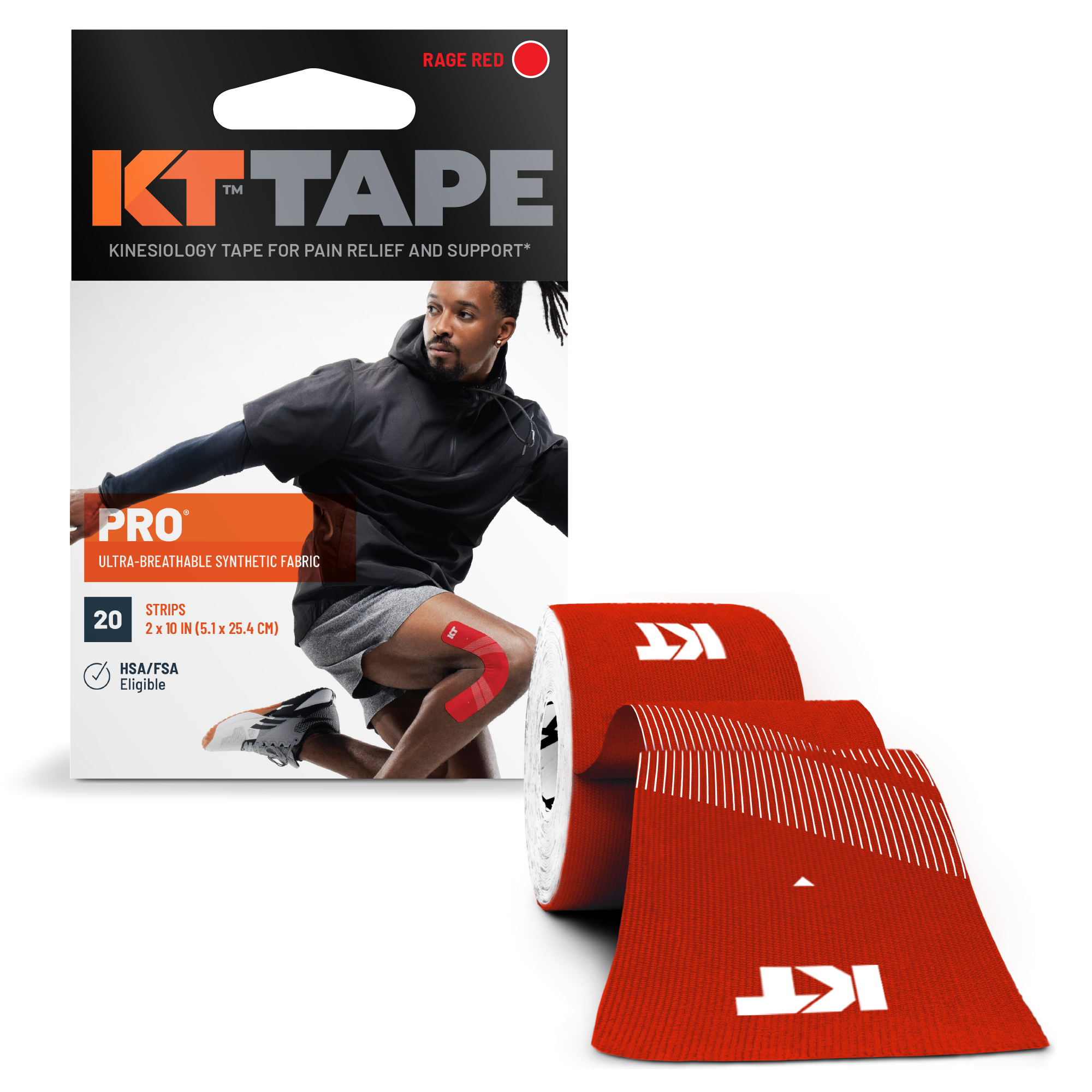 KT Tape Pro packaging with roll#color_rage-red