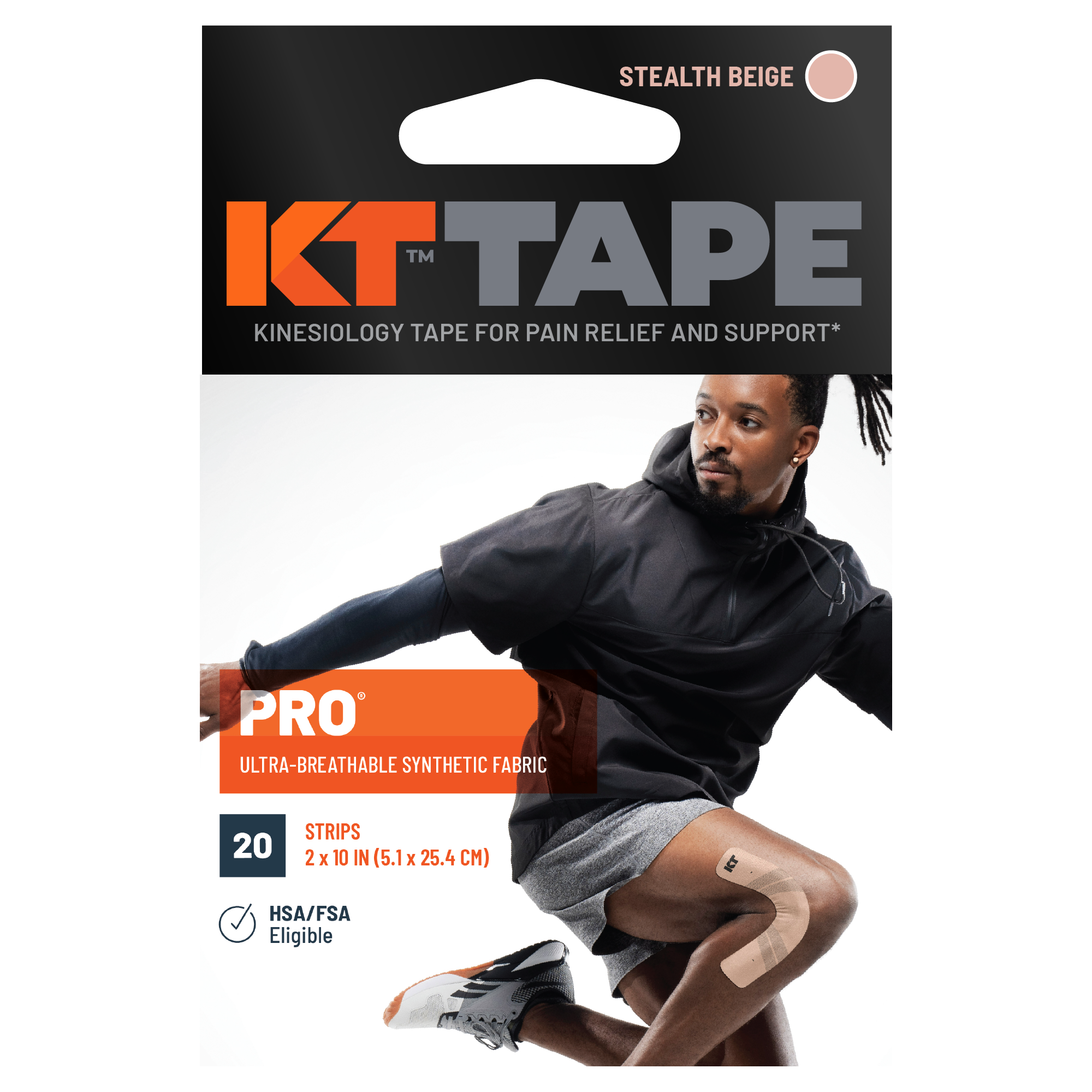 KT Tape Pro packaging#color_stealth-beige