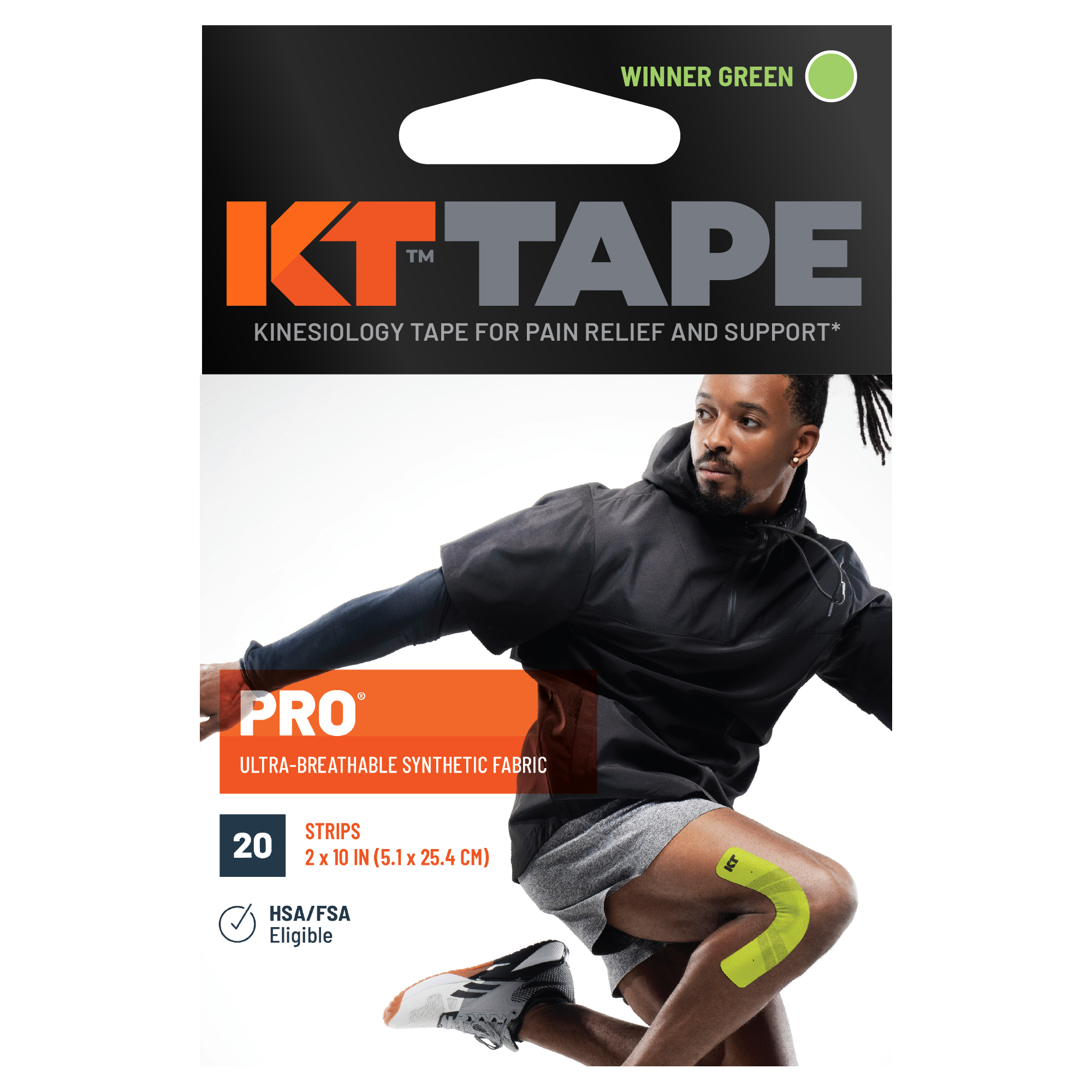KT Tape Pro packaging#color_winner-green