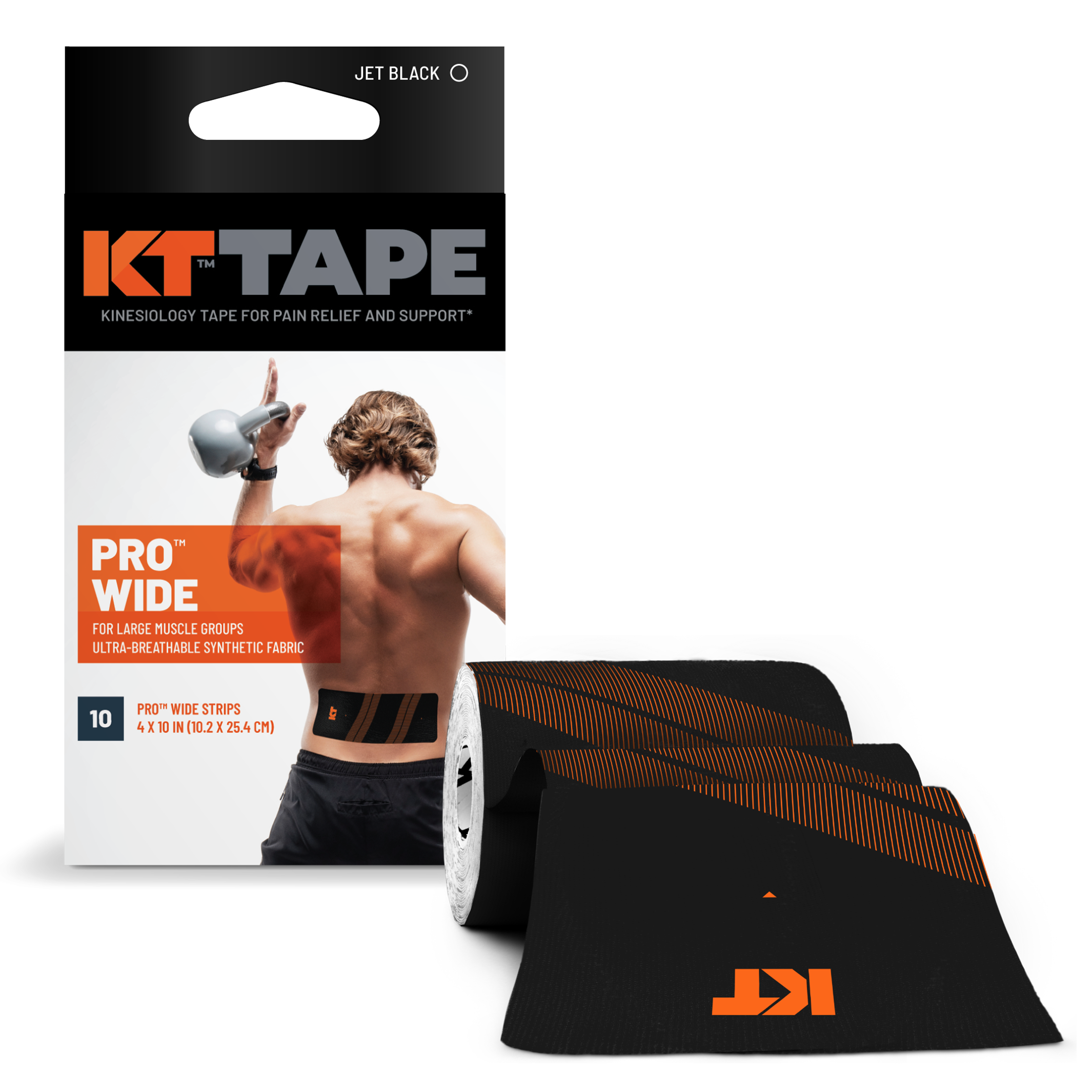 K-Tape for Me Precut Kinesiology Tape for Pain in the Wrist or Knee, 4 count