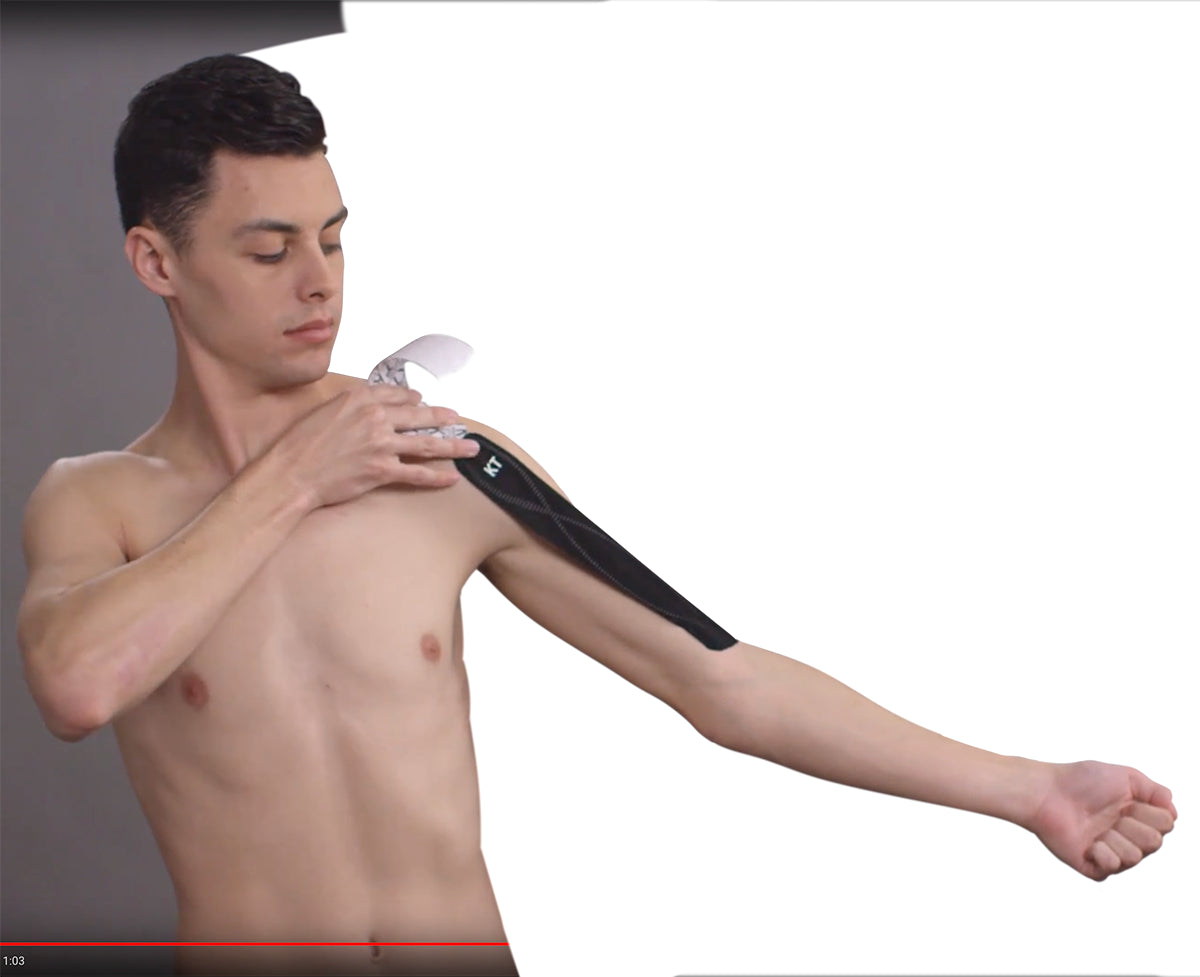 KT Tape Applications for Bicep, Tennis Elbow, and Thumb Pain