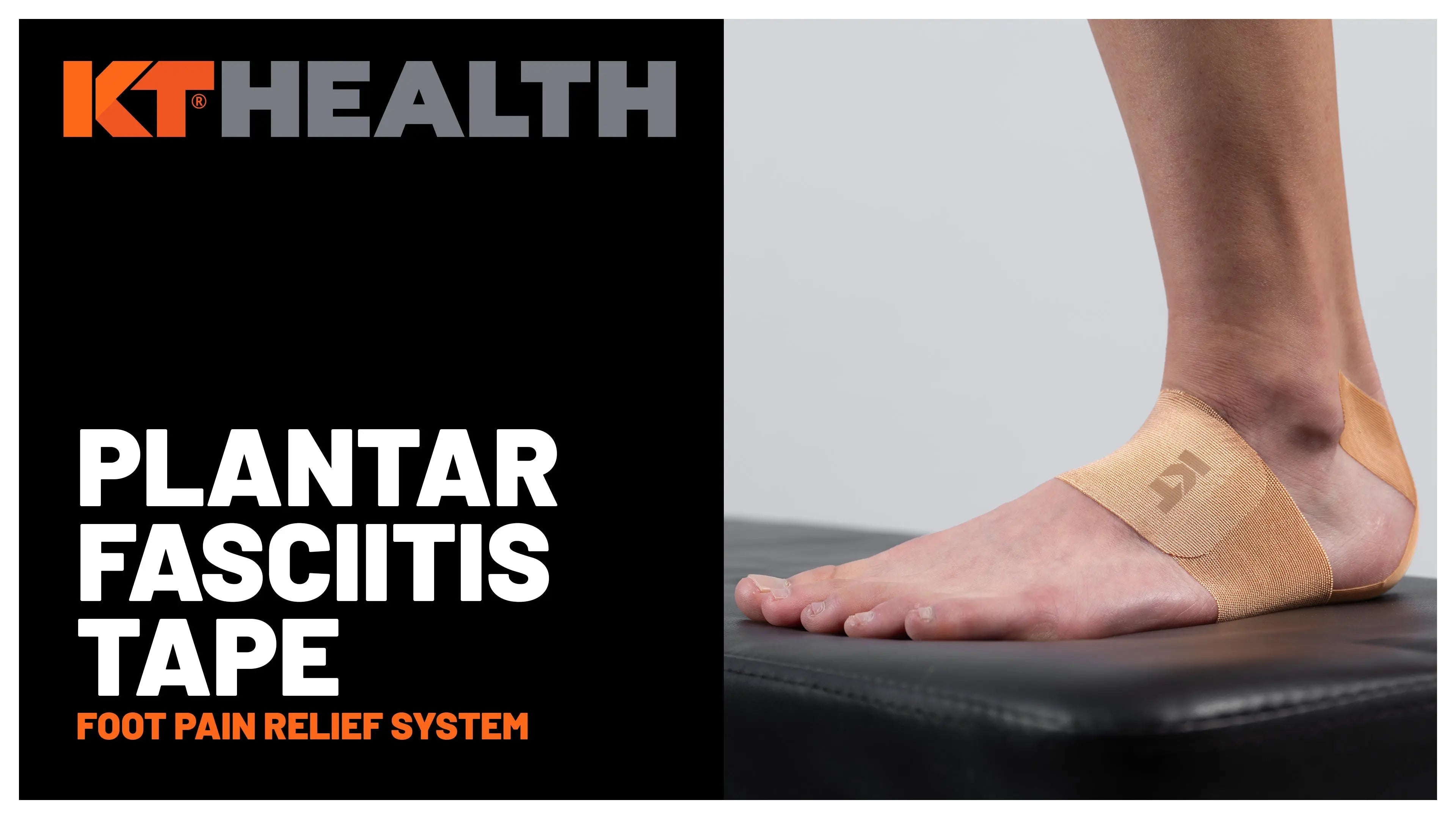 Plantar Fasciitis - Foot Pain Relief System – KT Tape