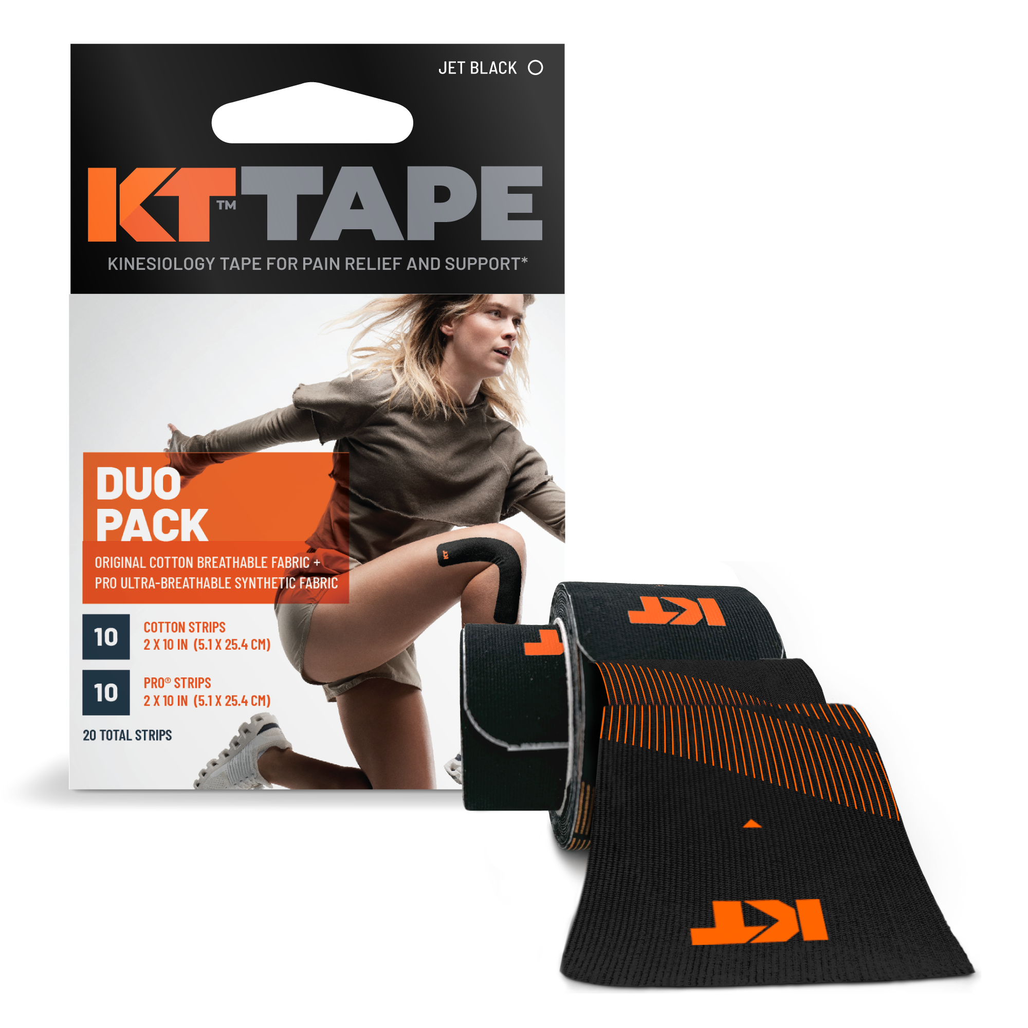 KT Tape DUO Pack: Cotton + PRO®