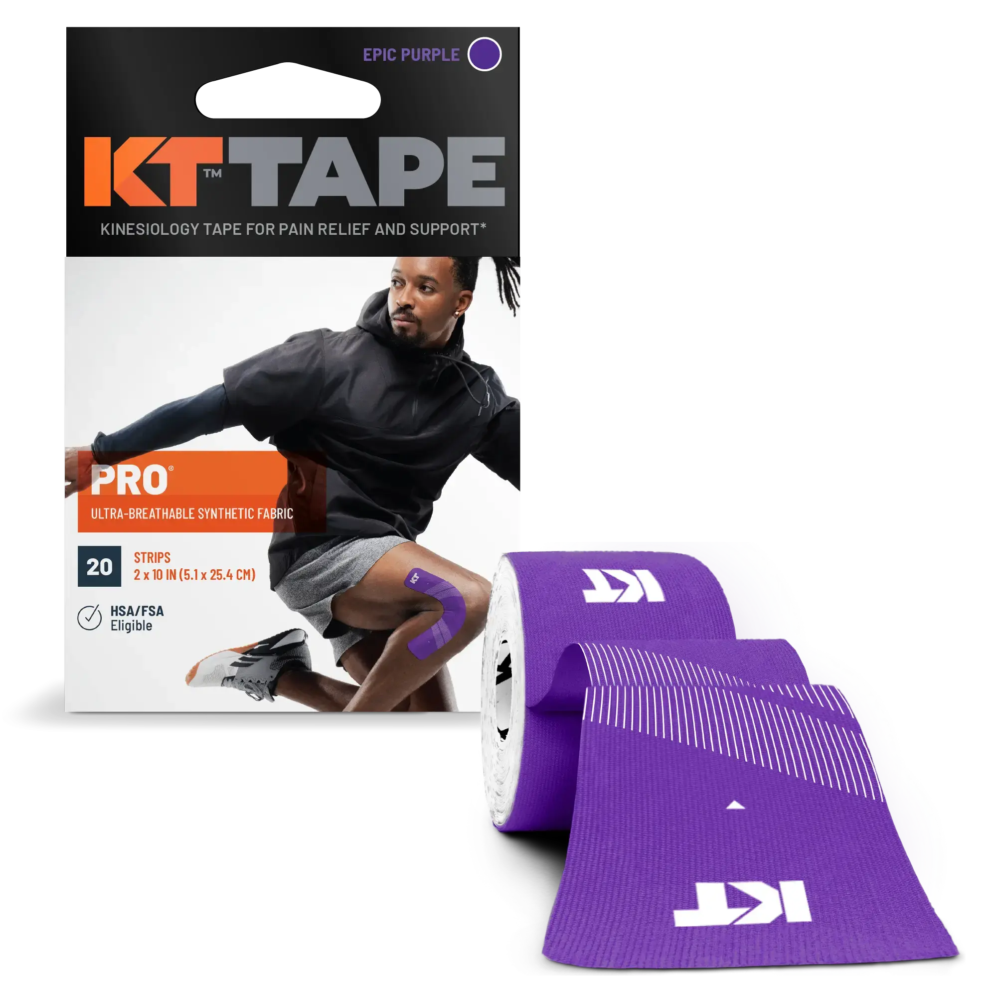 KT Tape Pro packaging with roll#color_epic-purple