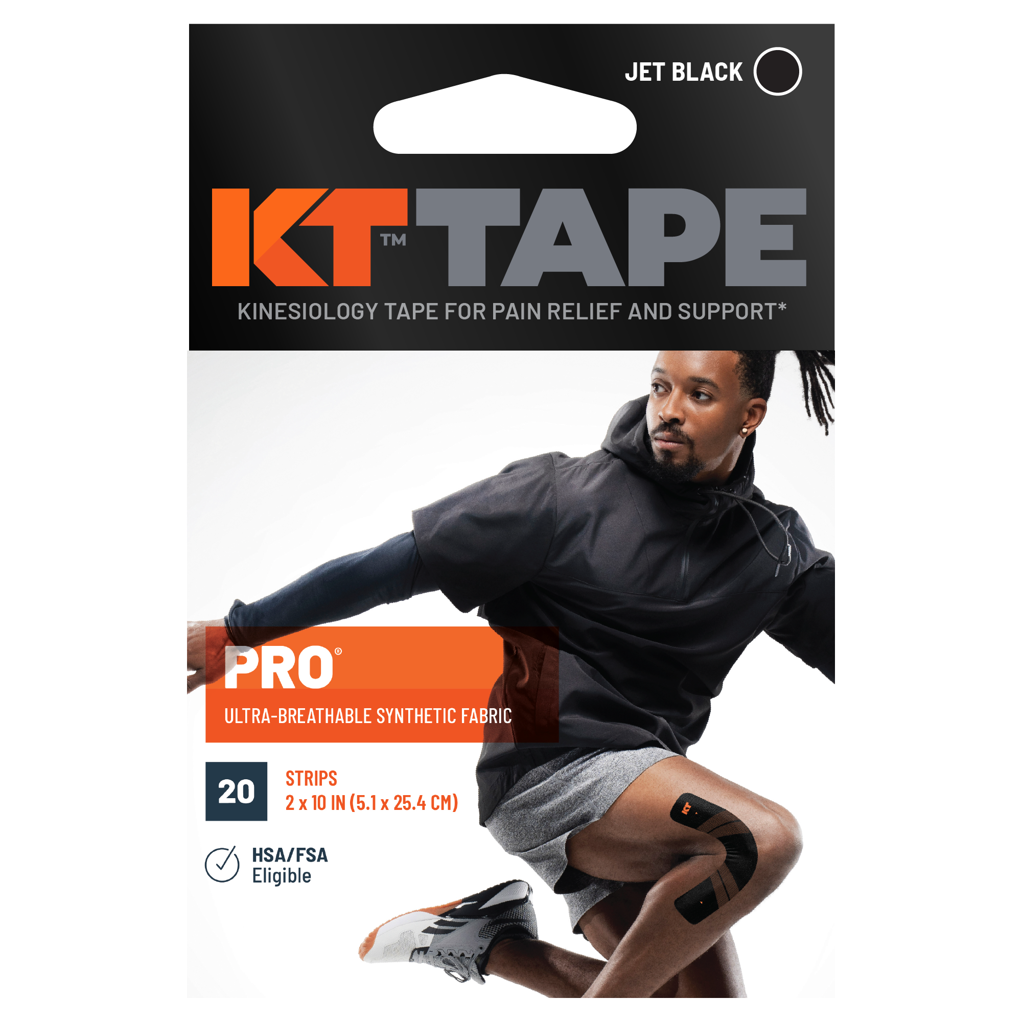 KT Tape Pro packaging#color_jet-black