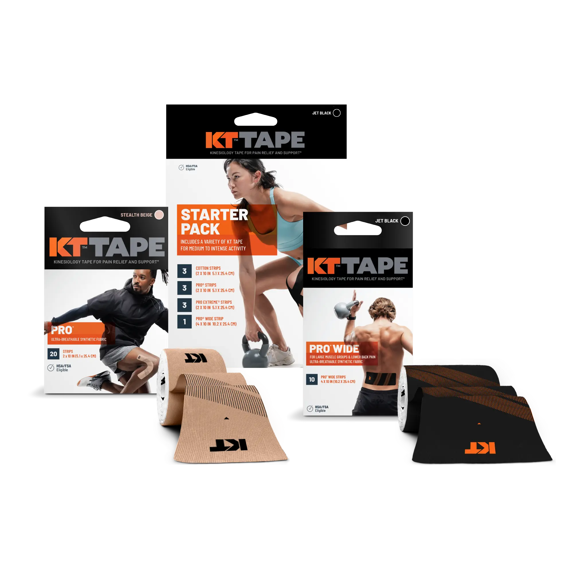 Kinesiology Tape Starter Kit Bundle