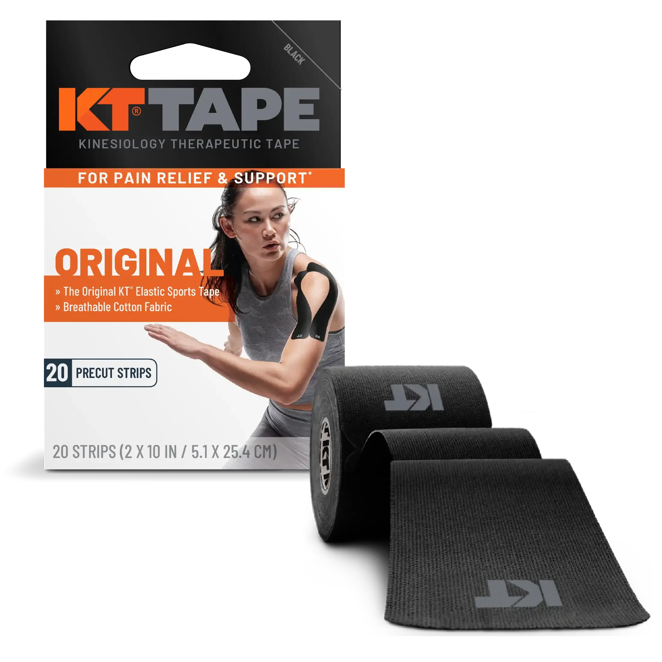 KT Tape Original Cotton#color_black