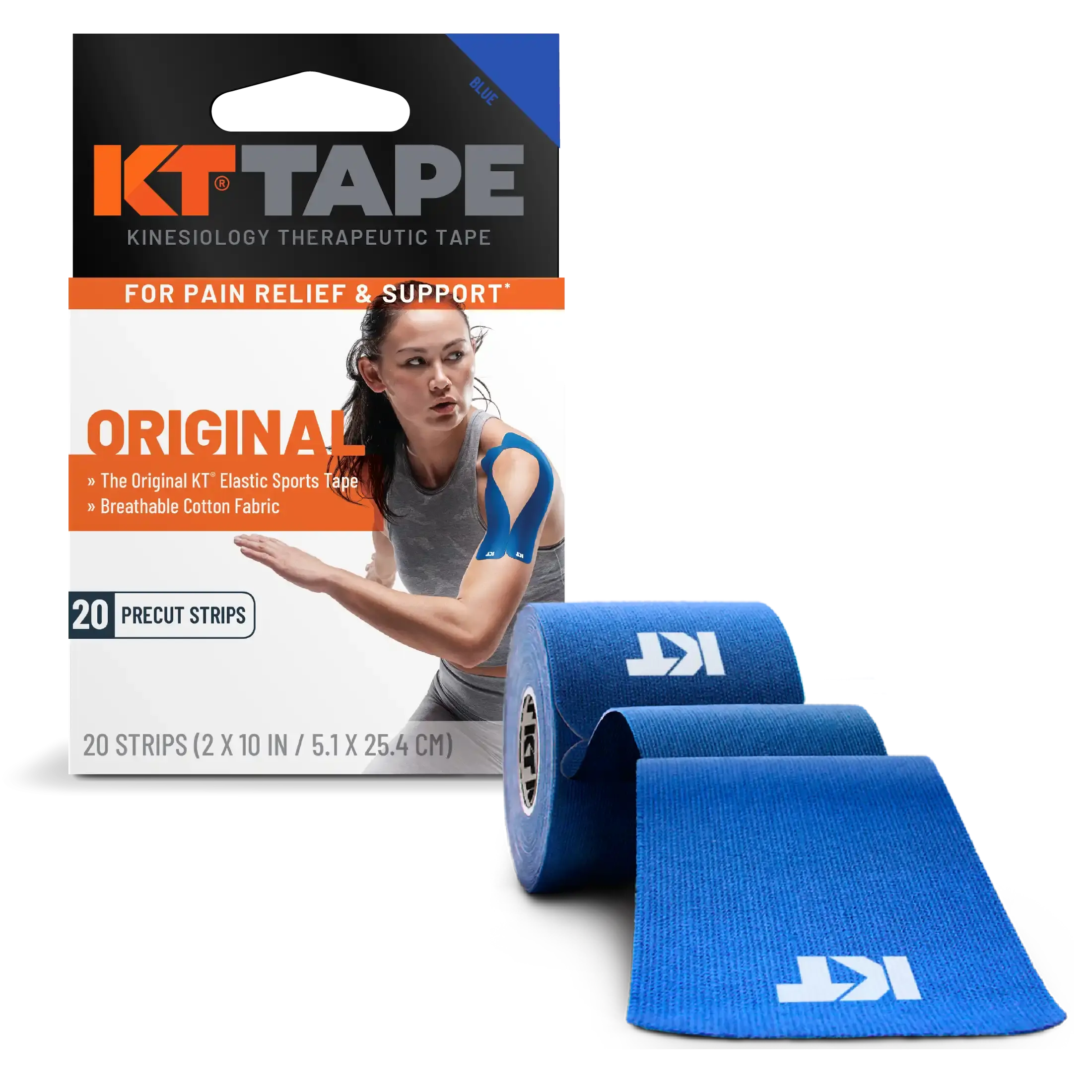 KT Tape Original Cotton#color_blue