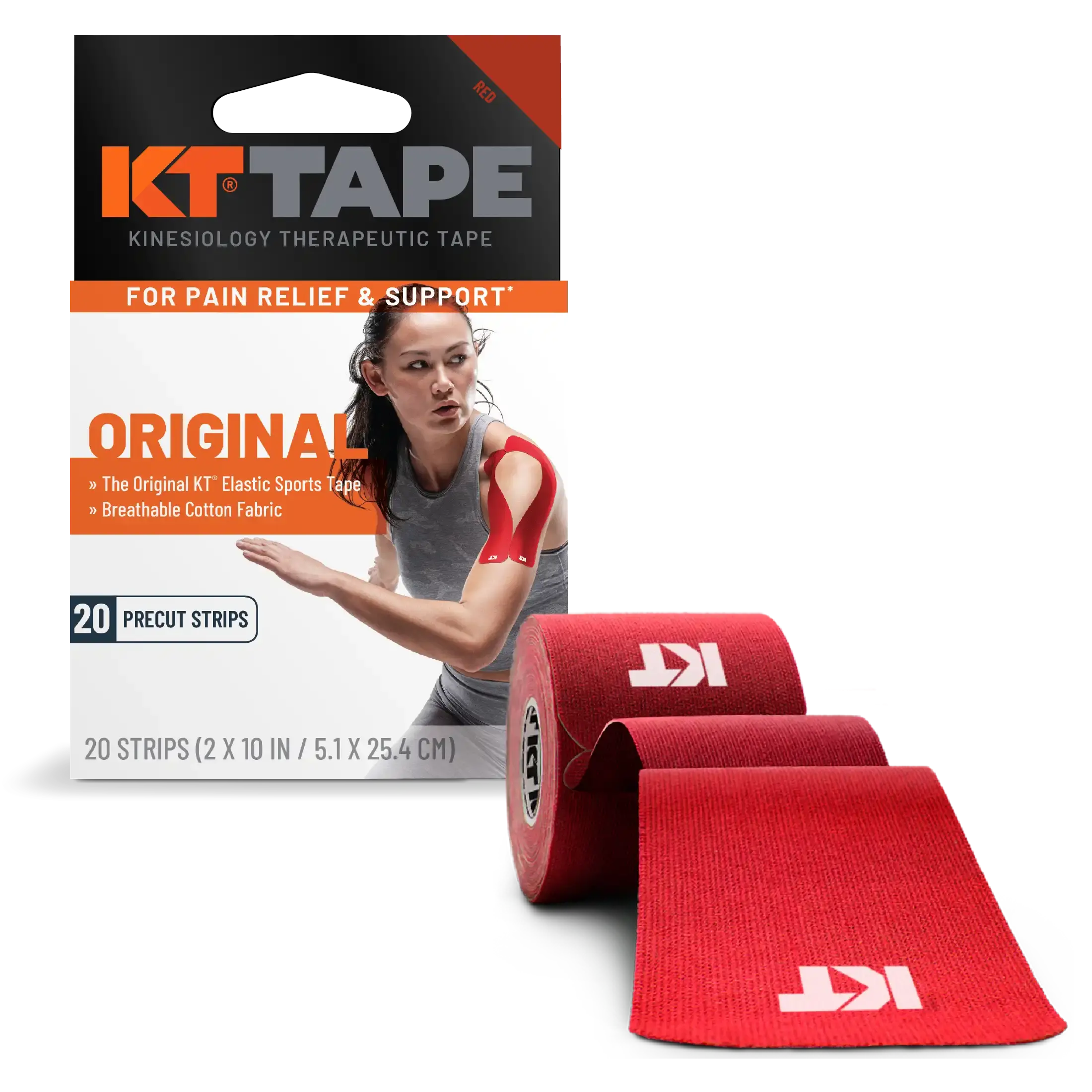 KT Tape Original Cotton#color_red