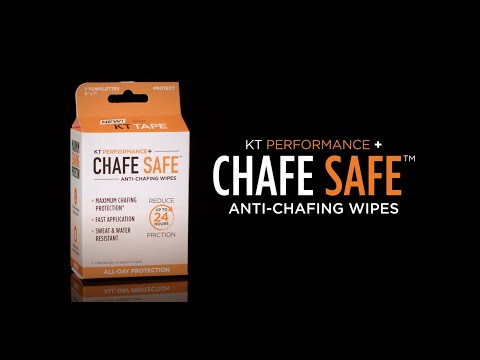 KT Health Chafe Safe™ Anti-Chafing Wipes
