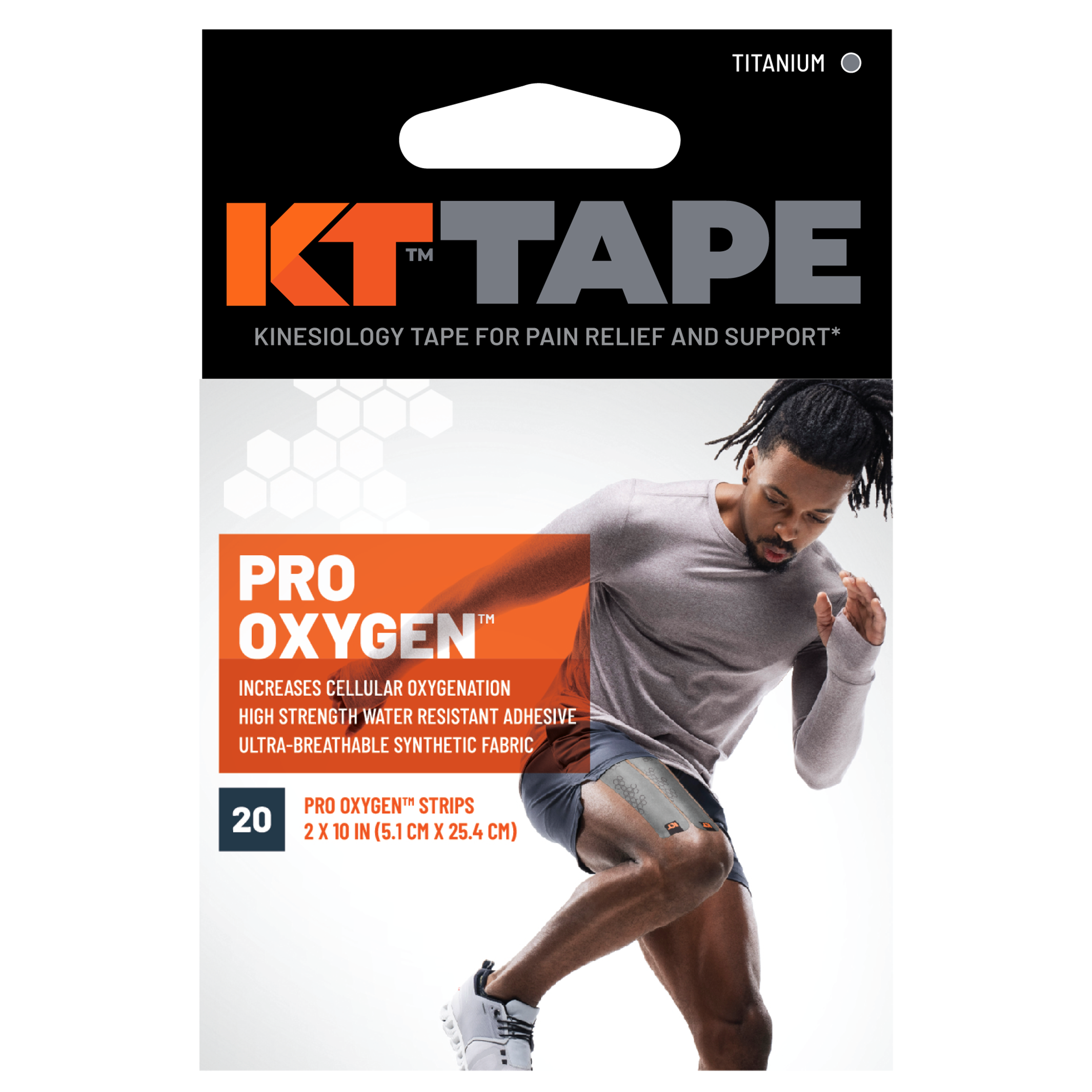 KT Tape Pro Oxygen box front