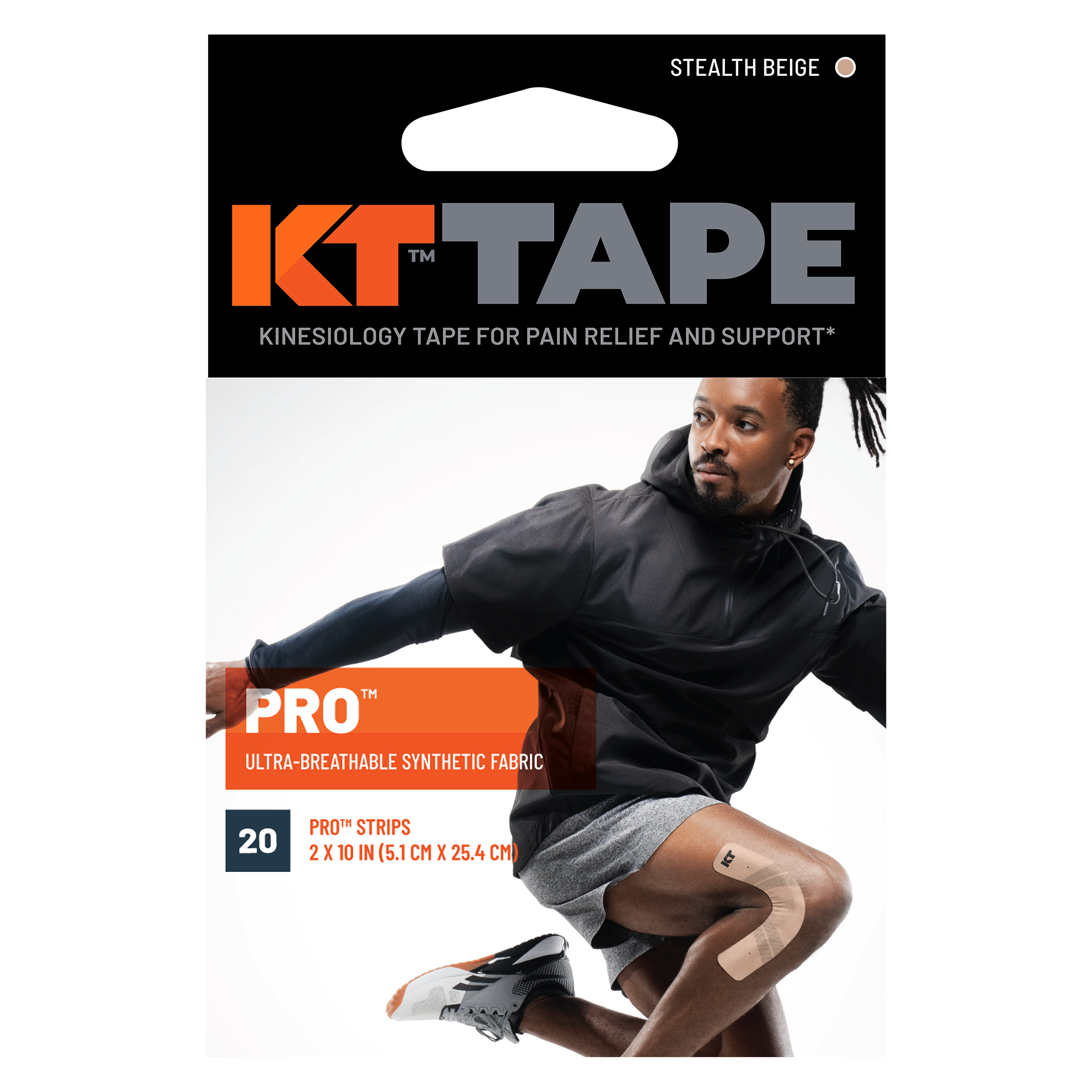 KT Tape Pro packaging#color_stealth-beige