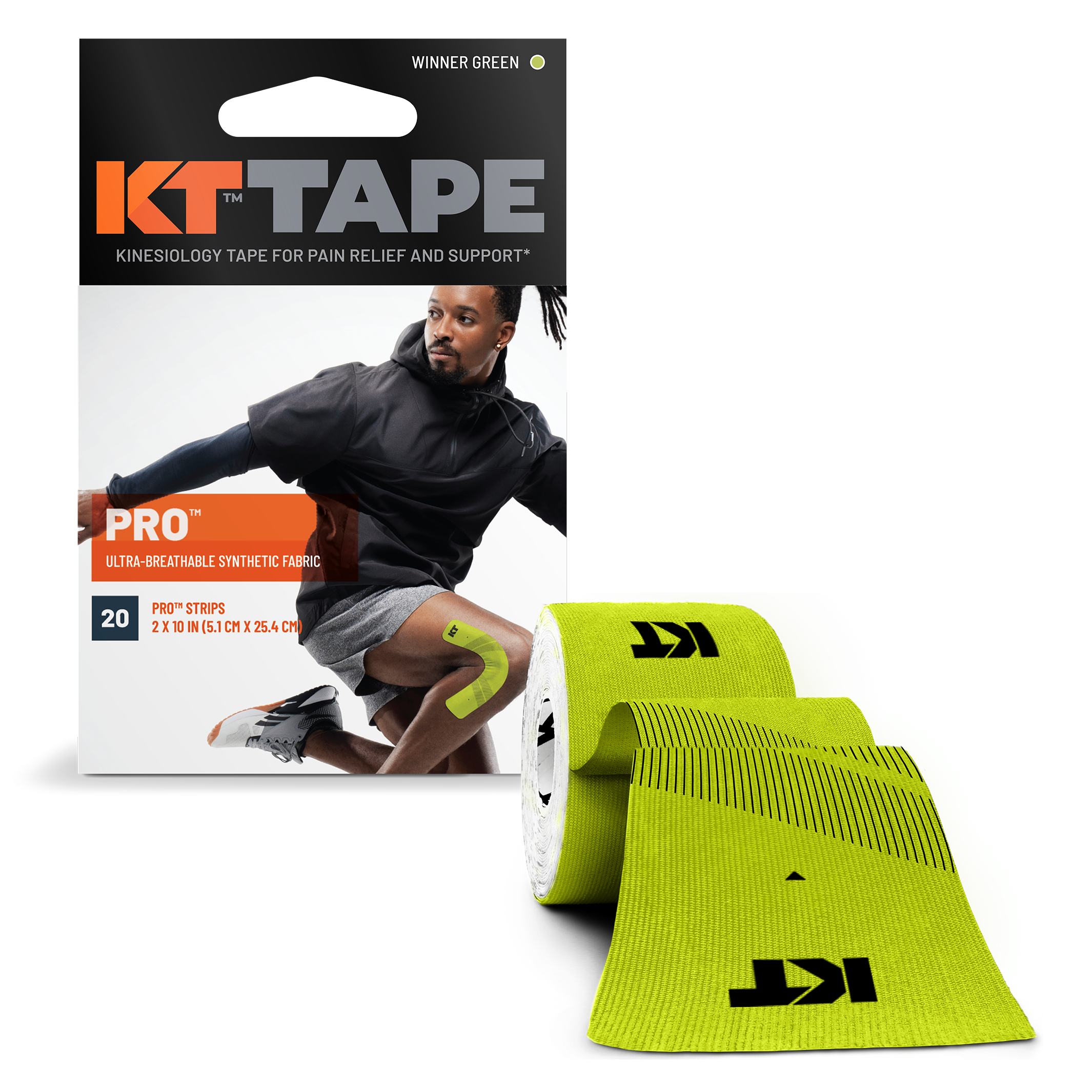KT Tape Pro with roll#color_winner-green